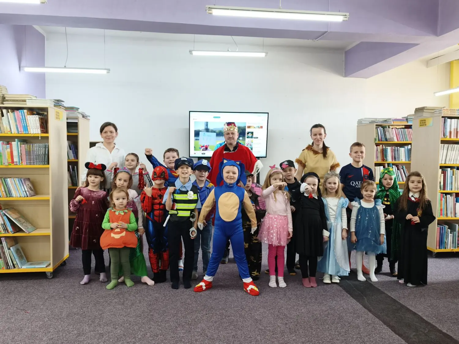 Karneval v knižnici 2026