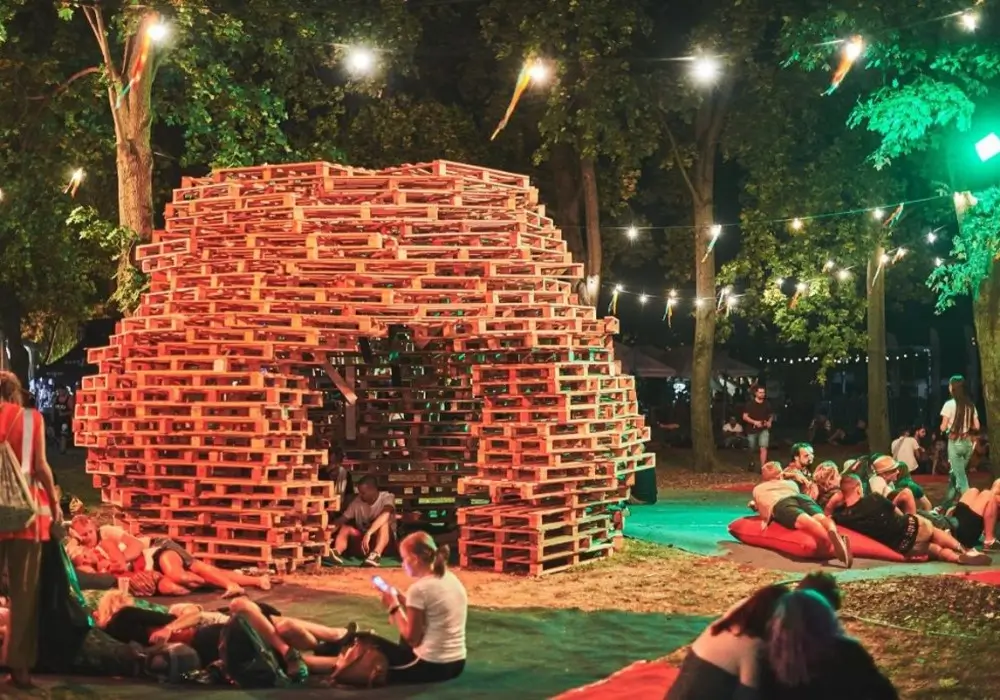 Kaplnka na hudobnom festivale UPRISING 2018