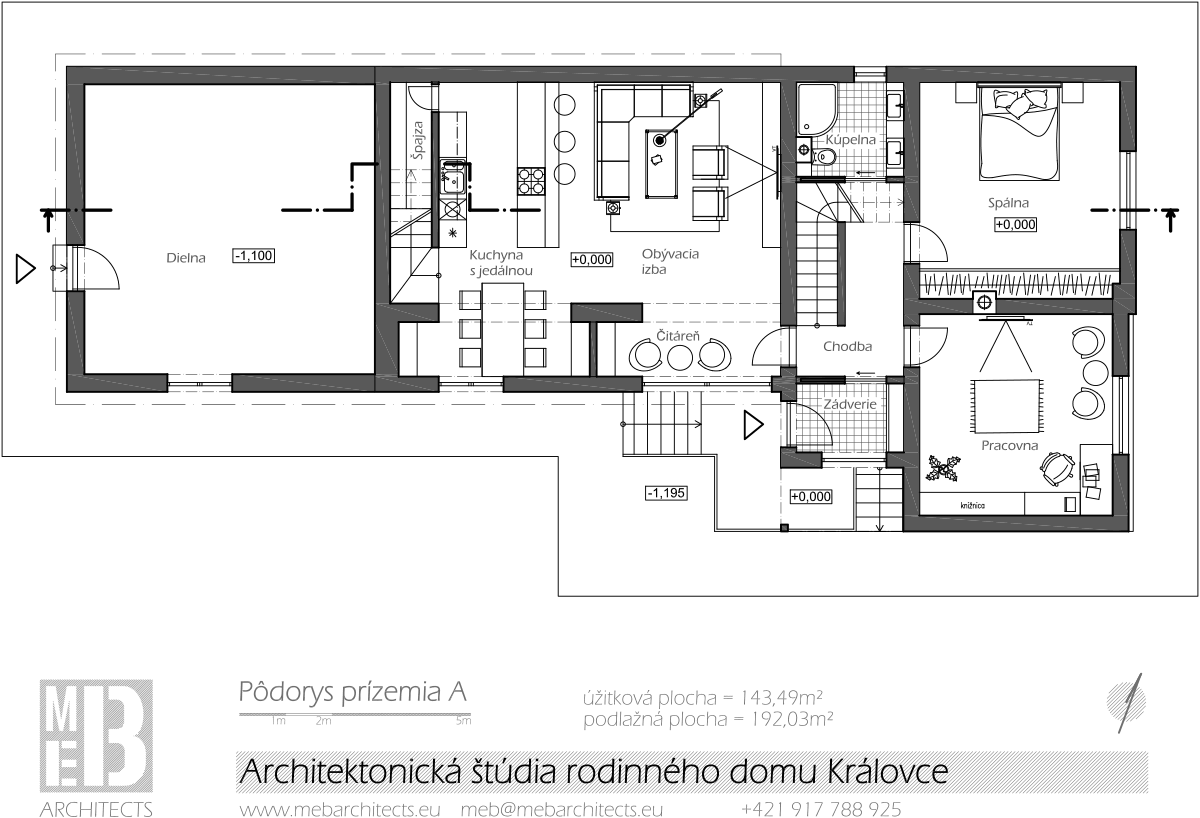Rekonštrukcia rodinného domu Kráľovce