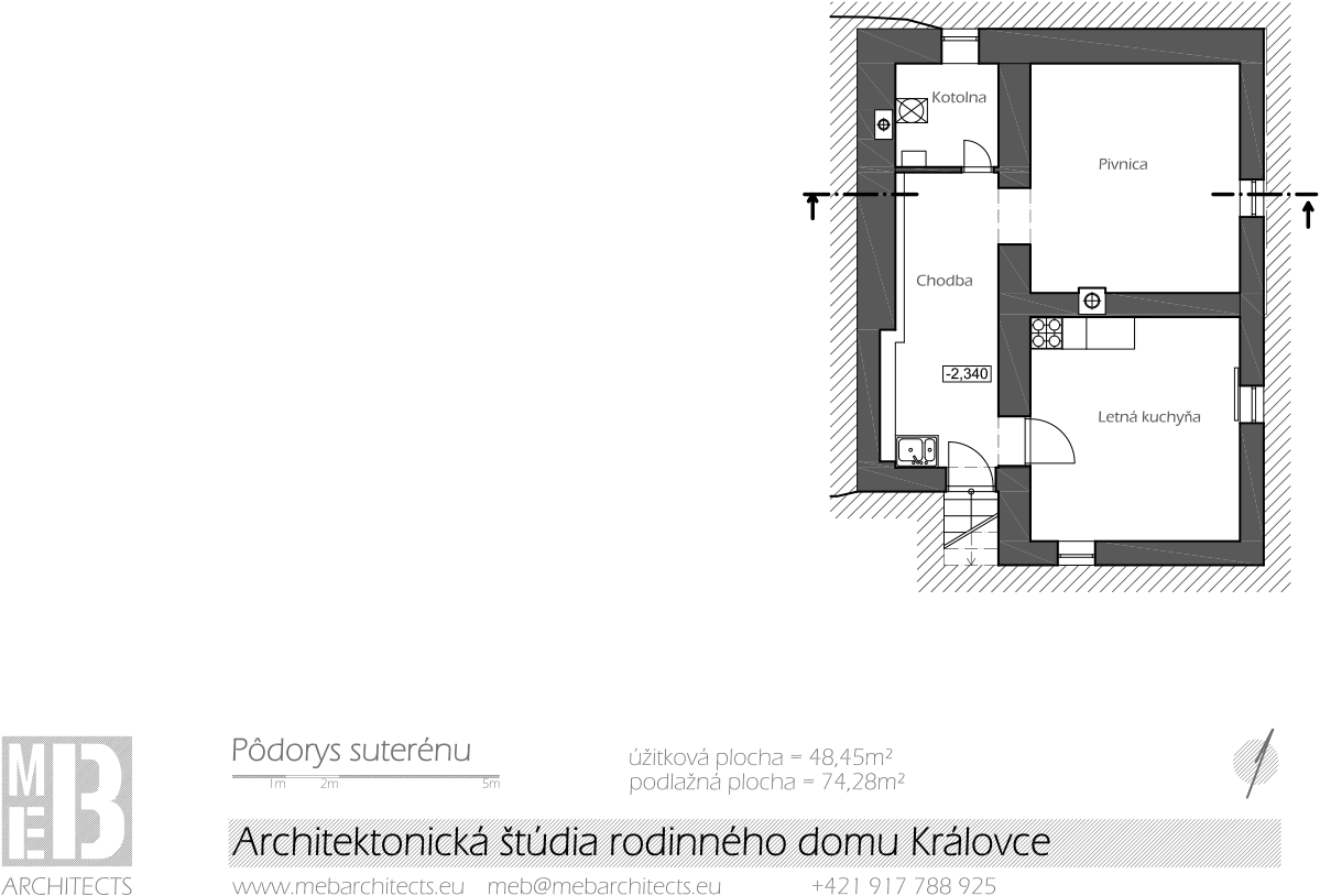 Rekonštrukcia rodinného domu Kráľovce