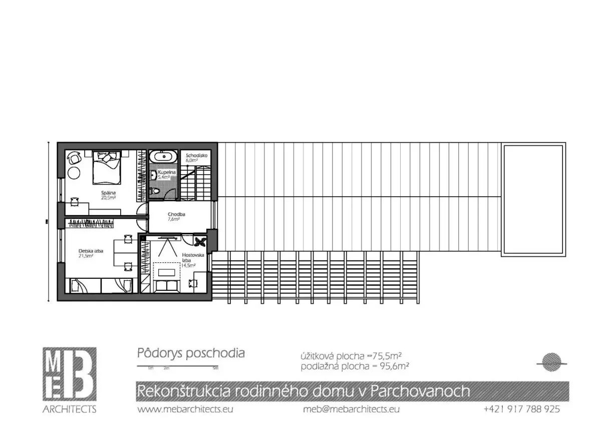 Rekonštrukcia rodinného domu v Parchovanoch