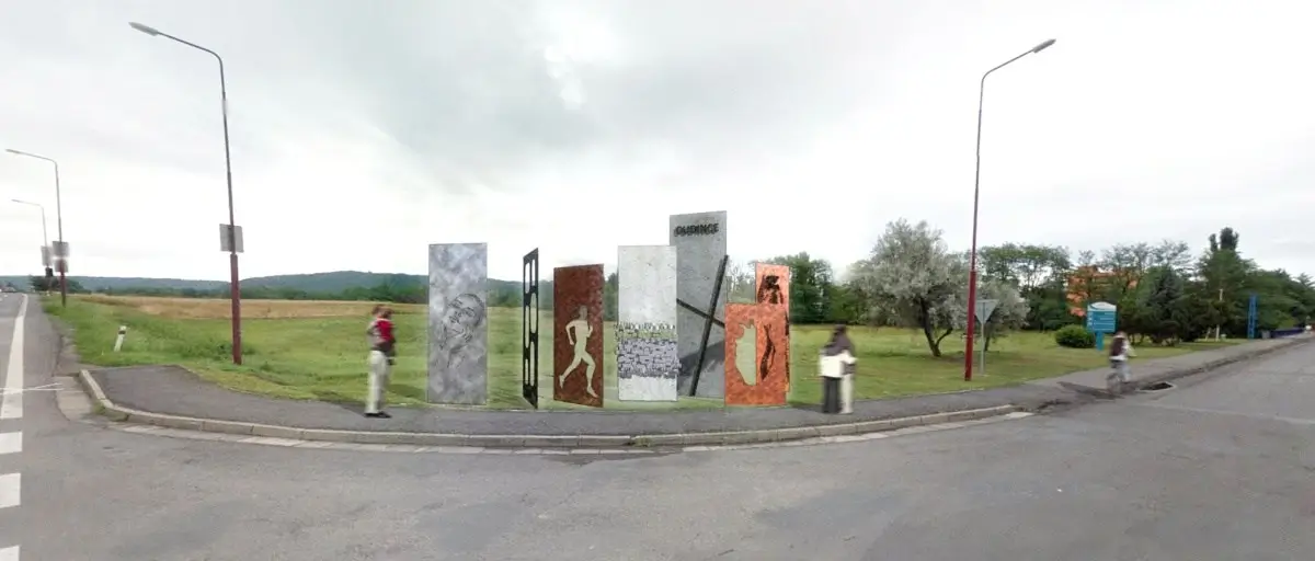 Uvítací monument mesta Dudince