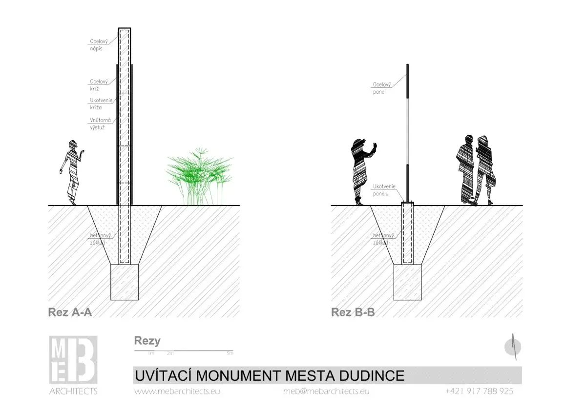 Uvítací monument mesta Dudince